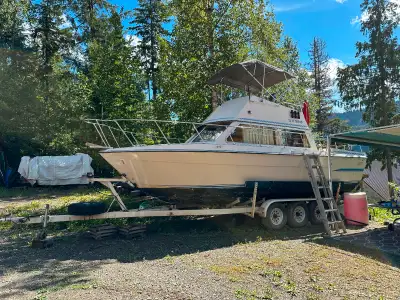 1984 28 foot Trend cruiser . Room for the whole family to camp on the water . Turn key and runs good...