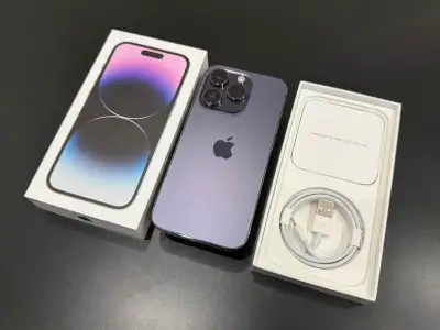 iPhone 14 PRO 256GB Deep Purple - UNLOCKED - READY TO GO!, View more