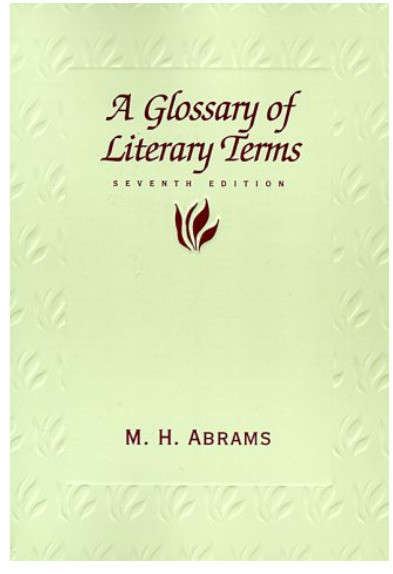 Glossary literary terms for sale  