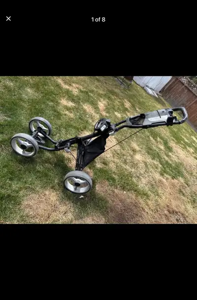 CaddyTek  Superlite 4 Wheel Golf Push Cart. , View more