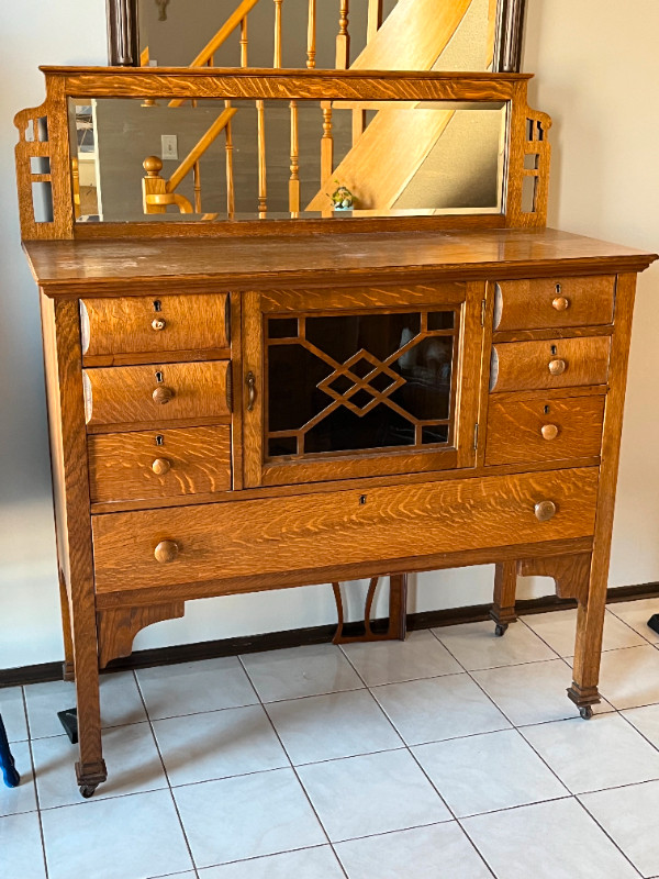 Estate sale vintage sideboard, chest, cabinet in Hutches & Display Cabinets in St. Albert