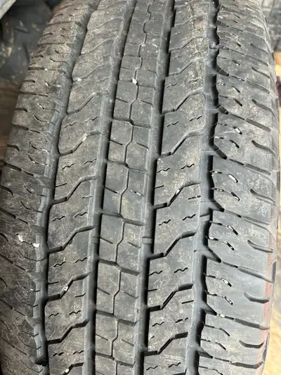 I am selling a set of four Goodyear Fortitude HT tires, size 255/65R17, which are in used condition....