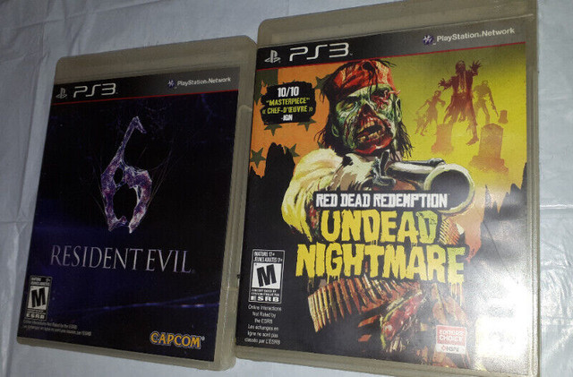 PS3 ZOMBIE GAMES PACK in Sony Playstation 3 in Ottawa