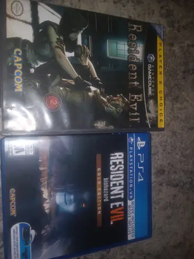 Resident Evil 7 gold eition/Resident Evil 0, View more