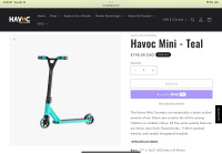 Mini havoc scooters