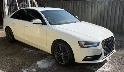 2013 Audi A4 Quattro. Run and drives good. 2 sets of tires. Snow tires new this winter with low mile...