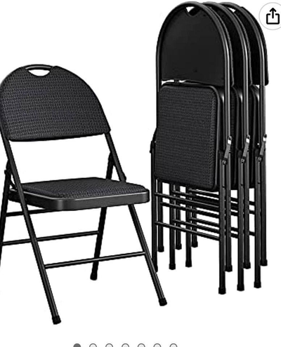 Foldable chairs and party tables! Great for parties weddings !, View more