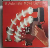 Vintage Movie lights kit GE 1965