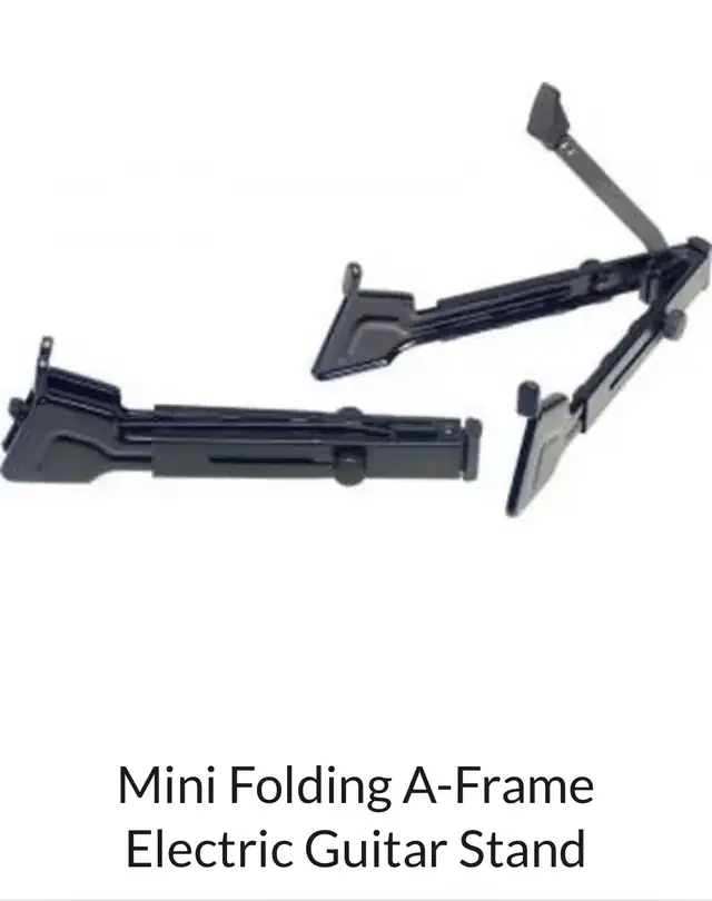 Mini Folding A-Frame Electric Guitar Stand in Guitars in Markham / York Region - Image 2