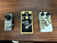 Custom handwired clone pedals