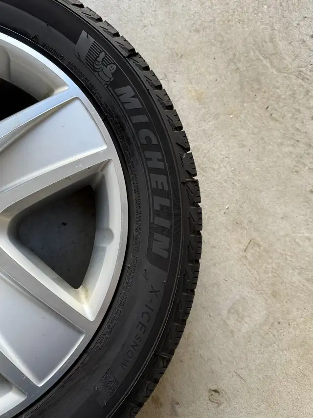 Great Winter Tires and Rims set VW/Audi - 235/50/18 in Tires & Rims in Markham / York Region - Image 3