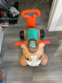 Fisher Price ride on horse