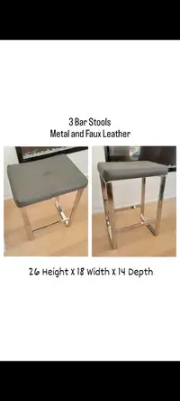 2 bar stool for $180