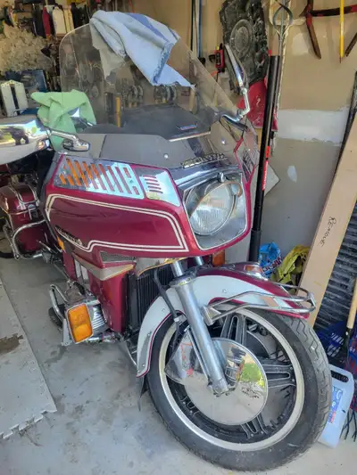 selling a 1982 honda goldwing parts only bike engine is not running was a write off from insurance b...