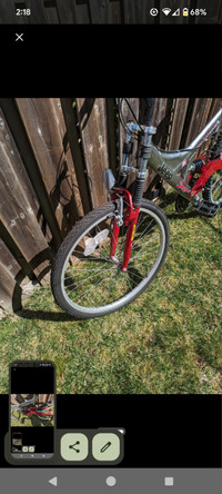 Bicycle 26 inch front and rear suspension