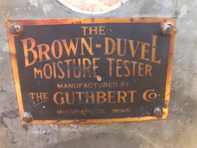 Antique Grain Moisture Tester, Brown-Duvel64307895192066129