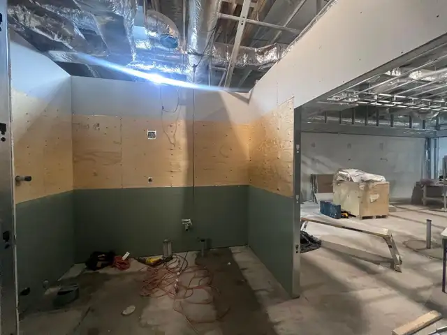 Drywall, Insulation, Concrete cutting, trenching ,FRP sheet ,