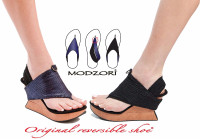 NEW - Modzori convertible wedge sandal - size 11