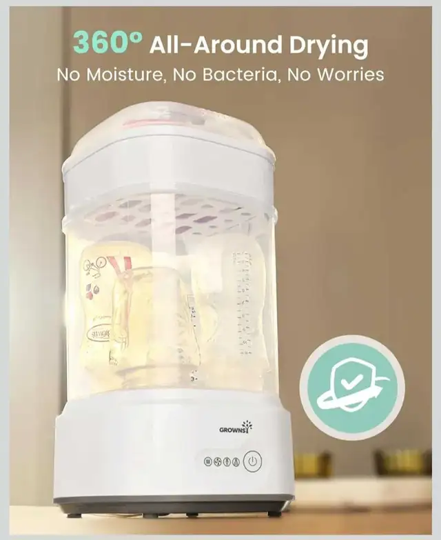 Bottle Sterilizer and Dryer, Compact Baby Bottle Sterilizer,.... in Feeding & High Chairs in Calgary - Image 7