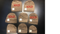 Unique, hand-knitted Musk Ox Wool (Qiviut) Hats