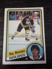 1984-85 O-Pee-Chee Hockey Ray Bourque Card #1