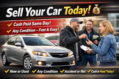 Sell Your Car Today! Looking to sell your vehicle? Upgraded to something newer and don’t know what t...