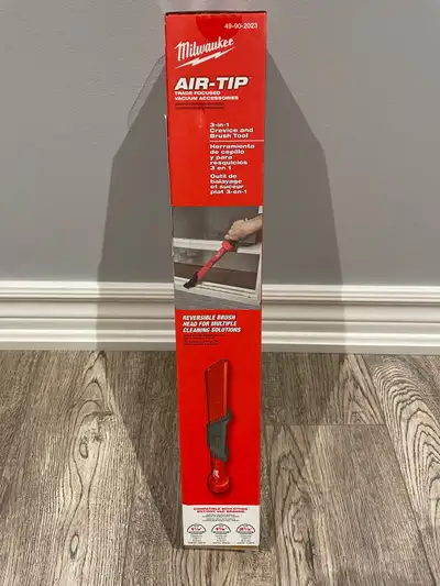 Milwaukee 49-90-2023 AIR-TIP 3 in 1 Crevice and Brush Tool, View more