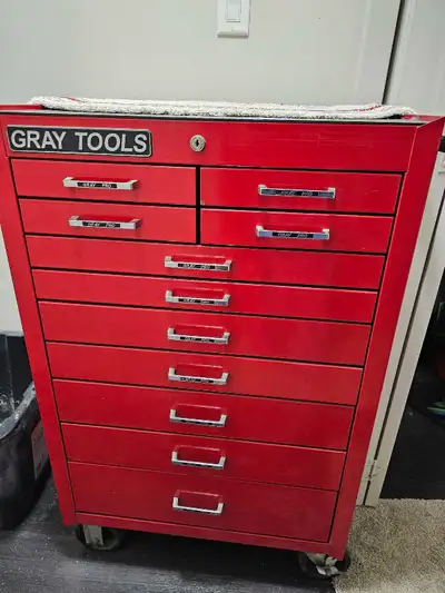 Gray pro rolleing tool chest, View more