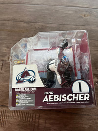 McFarlane NHL 10 David Aebischer White Variant Chase Colorado Av