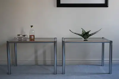 Mid Century Modernist Space Age End Tables, View more