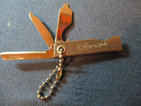 VINTAGE SNAP ON TOOLS NAIL FILE, CLEANER, POCKET KNIFE-UNIQUE!