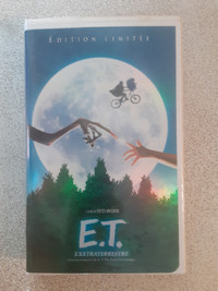 CASSETTE VHS VINTAGE DU FILM E.T. EDITION SPECIALE 1982-2002