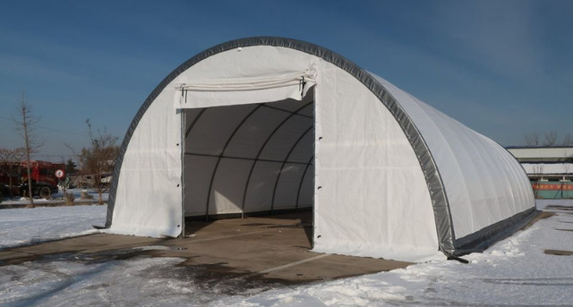 High Quality Dome Storage Shelter 30'x65'x15' (300g PE) in Storage Containers in Oshawa / Durham Region - Image 3