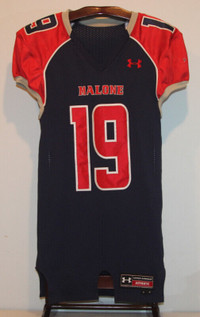 UNDER ARMOUR GAME WORN 2013 ROMELLO CROOM MALONE PIONEERS JERSEY