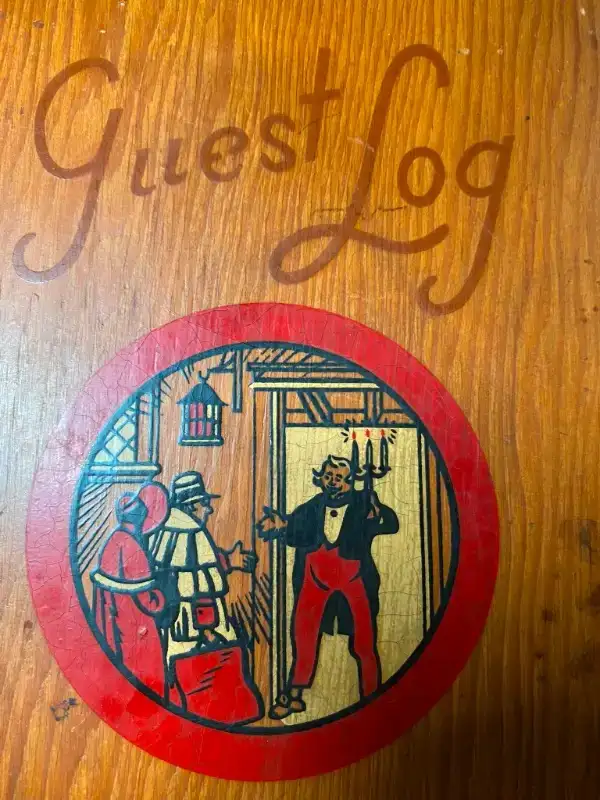 Antiques Collection Wood Guest Log Frame in Arts & Collectibles in Vancouver - Image 9