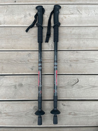 Hiking Poles Sticks Anti Shock Adjustable Height Brand New