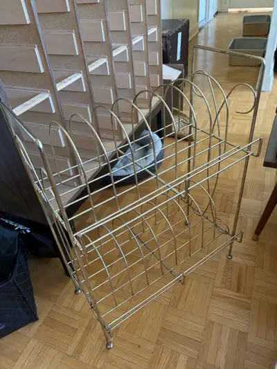Vintage Magazine/Vinyl Rack , View more