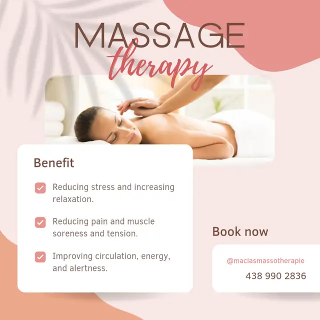 Massage thérapeutique suédois et de détente à Hochelaga in Massage Services in City of Montréal - Image 6