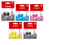 Canon  -  CLI  221 Ink Cartridges