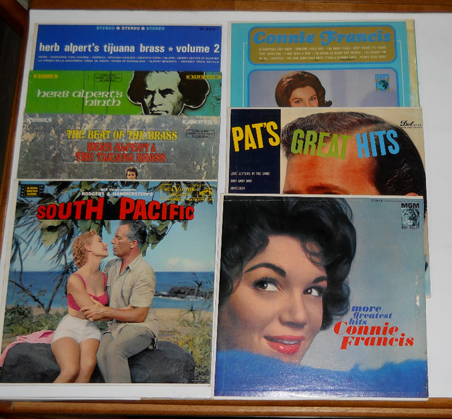 Small Collection of SEVEN record albums (LPs) various in CDs, DVDs & Blu-ray in Winnipeg