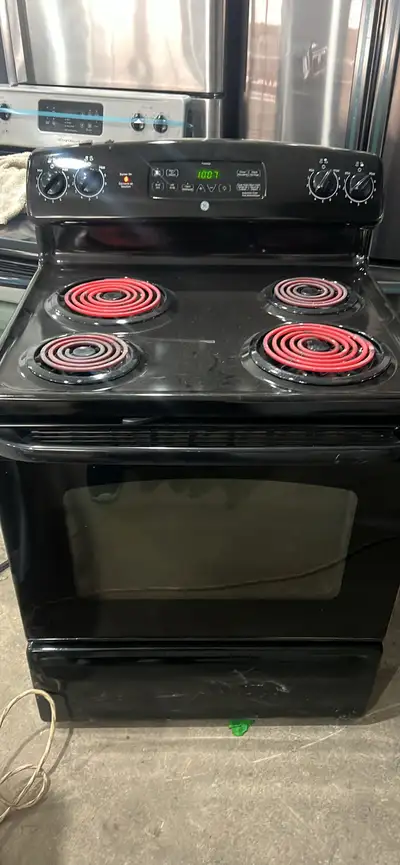 SPARKLING black 30 w coil stove range oven , View more