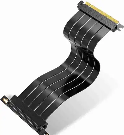 EZDIY-FAB PCIE Gen 4 16x Extreme Flexible, High Speed Riser Cable PCI Express 4.0 Port GPU Extension...