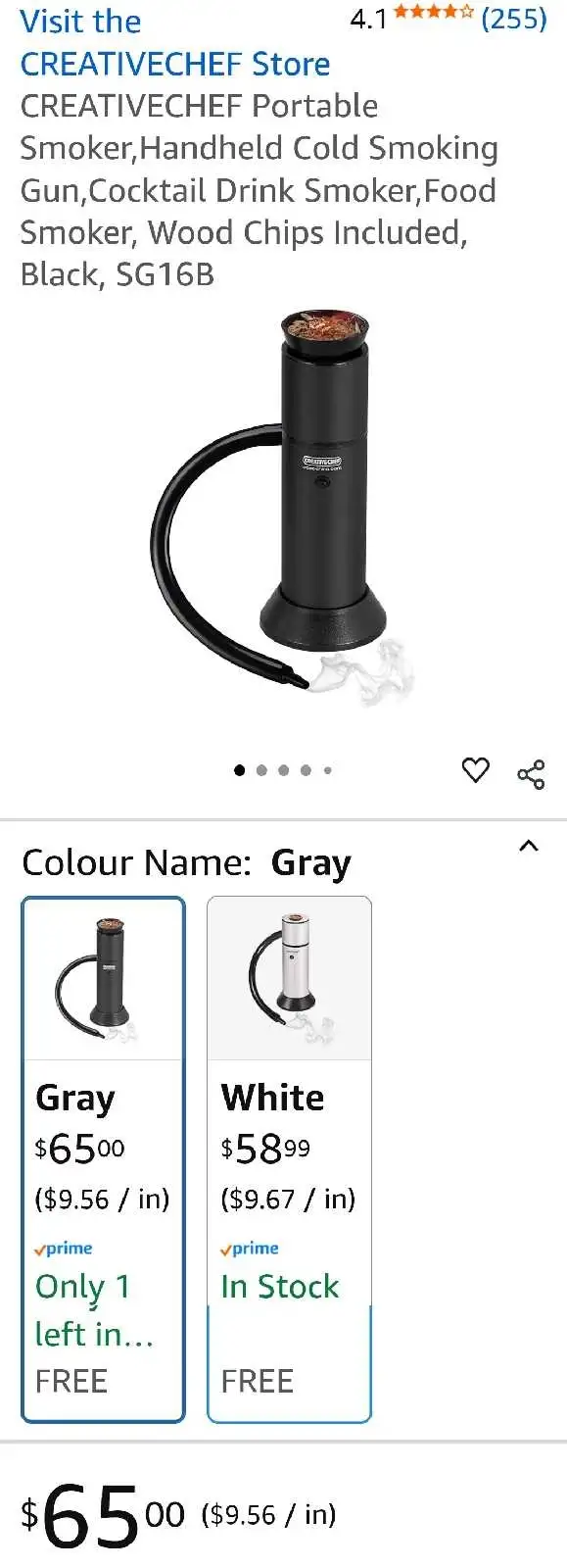 Portable Smoker for Food & Cocktail plus more NEW