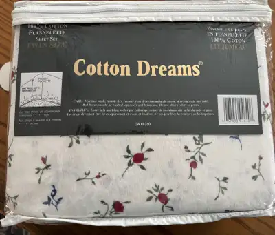 Cotton Dreams Twin Bed Sheet Set, View more