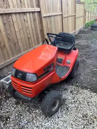 Kubota lawn tractor mower
