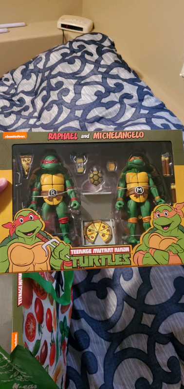 Neca tmnt cartoon figures sealed in Toys & Games in Cole Harbour