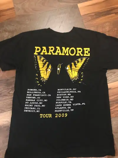 Paramore 2009 music tour T-shirt, View more