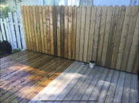 Deck & fence staining - Saskatoon & area