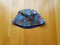 Size 1-2 years, Reversible Kid's Sun Hat