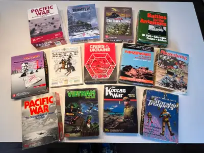 Wargames for sale! Some are new/sealed, View more